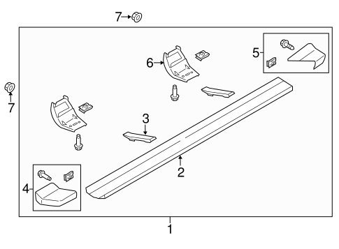 Body/Running Board for 2016 Ford F-150 #1