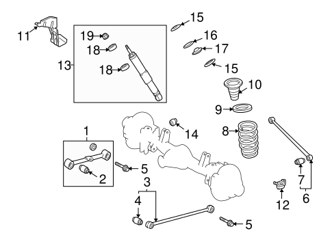 REAR SUSPENSION/REAR SUSPENSION for 2008 Toyota Land Cruiser #2