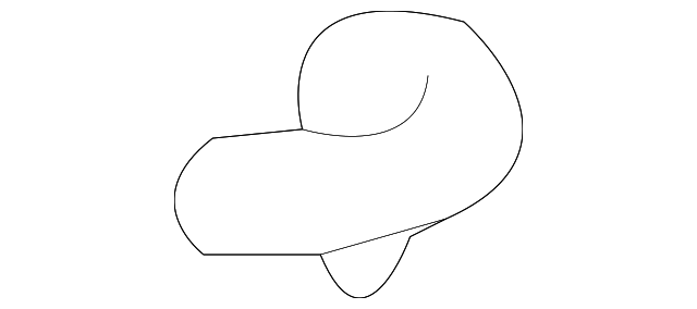 C2S6985LEG Деталь SUNSHADE HOLDER, RIGHT