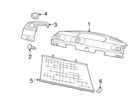 X-Type INTERIOR TRIM - REAR BODY 2