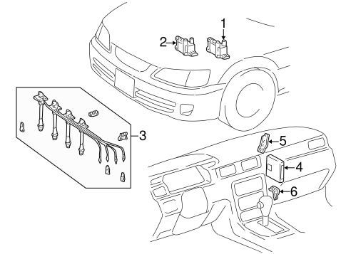 ELECTRICAL/POWERTRAIN CONTROL for 2001 Toyota Camry #2
