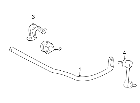 Vibe STABILIZER BAR & COMPONENTS