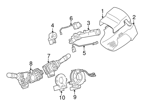 ELECTRICAL/IGNITION LOCK for 2012 Toyota Avalon #1