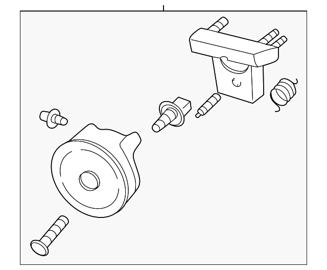 25735538 FOG LAMP ASSY, LEFT