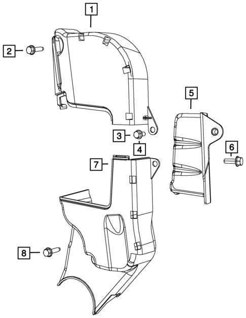 Timing Belt/Chain and Cover and Balance Shaft for 2016 Fiat 500X #1