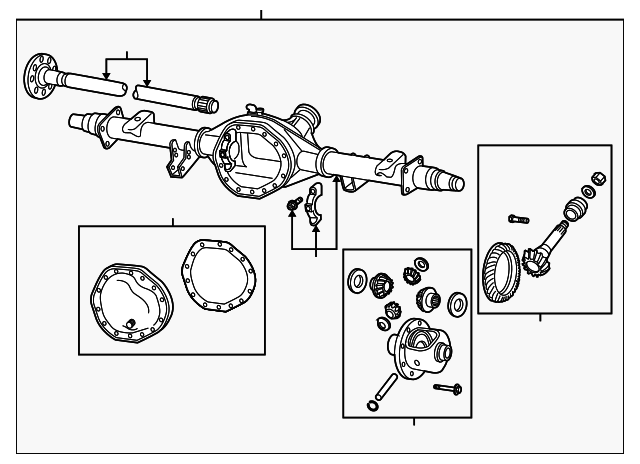 5146386AF Деталь AXLE ASSY