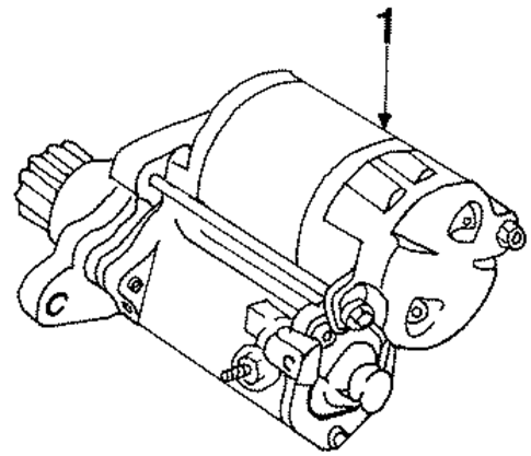 ELECTRICAL/STARTER for 1997 Toyota Celica #1