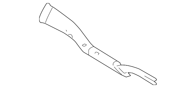 30742235 Деталь HEATER DUCT, LEFT