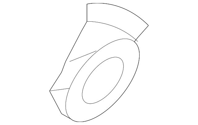 30672209 Деталь DEFROSTER DUCT EXTENSION, RIGHT