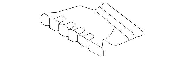 30676373 Деталь AIR VENT, LEFT