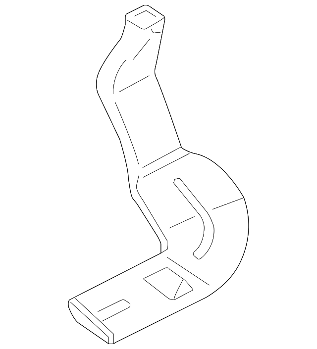 30676372 Деталь FLOOR DUCT, RIGHT