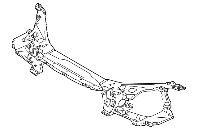 31416114 Деталь RADIATOR SUPPORT