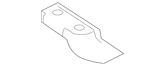 31299038 Деталь RADIATOR SUPPORT BRACKET, LEFT