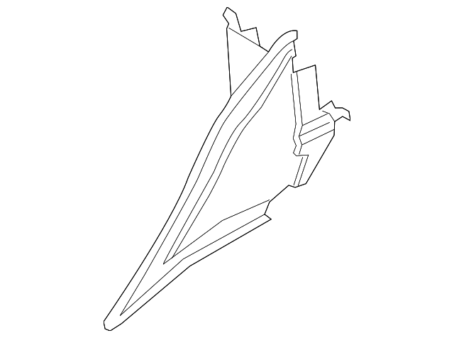 31323558 Деталь UPPER GUIDE, LEFT