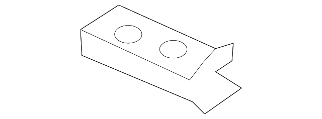 31299040 Деталь RADIATOR SUPPORT BRACKET, LEFT