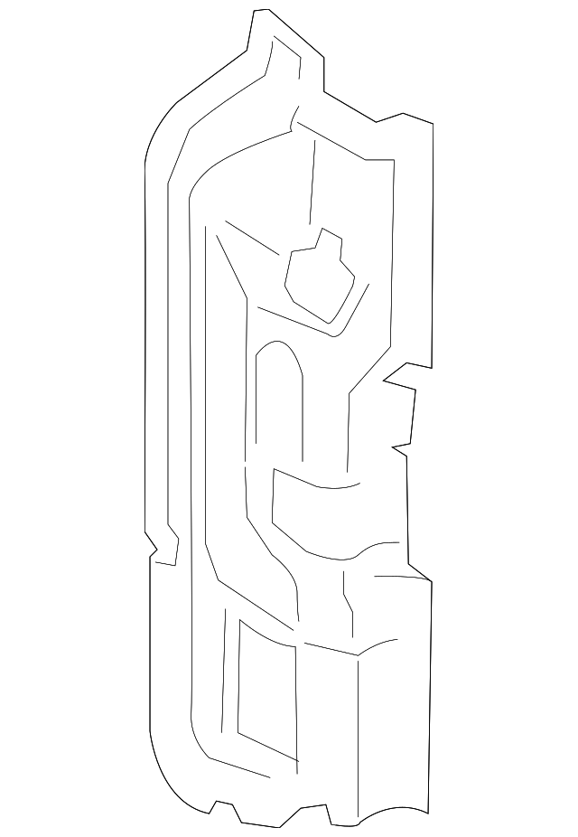 31383123 Деталь AIR GUIDE, RIGHT