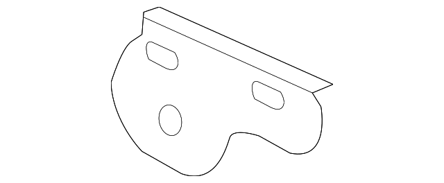 31299043 Деталь RADIATOR SUPPORT BRACKET