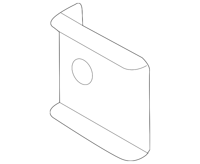 31299042 Деталь RADIATOR SUPPORT BRACKET, RIGHT