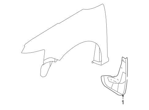 Flex EXTERIOR TRIM - FENDER