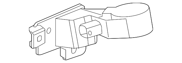 12845300 Деталь FRONT SENSOR