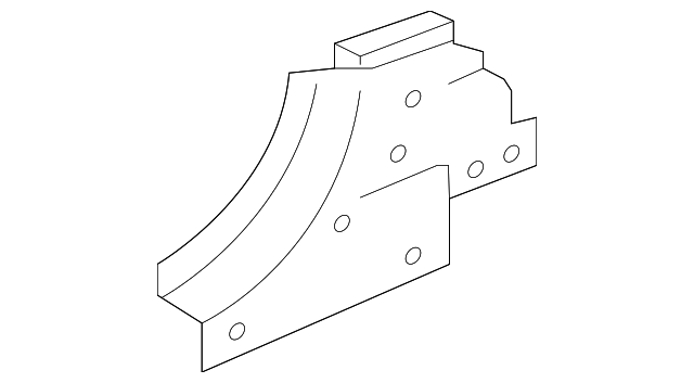 T2R2090 Деталь LOCK PLR REINF, RIGHT