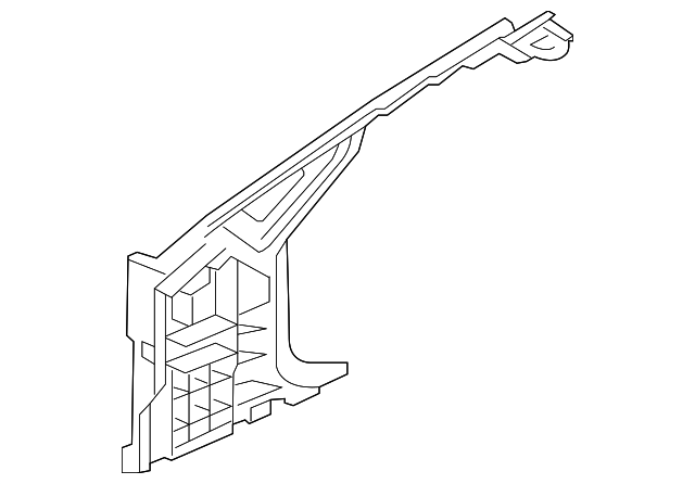 T2R12195 Деталь HINGE PILLAR, RIGHT