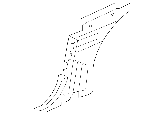 T2P1158 Деталь INNER LOCK PLR, LEFT