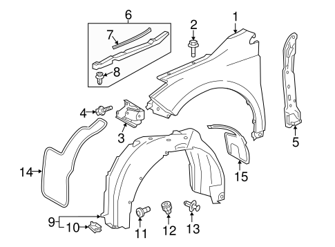 BODY/FENDER & COMPONENTS for 2014 Toyota Avalon #1