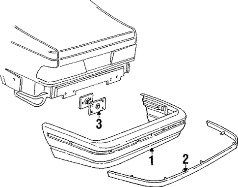 Taurus BUMPER & COMPONENTS - REAR