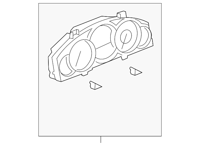955-641-103-01 Деталь CLUSTER ASSY