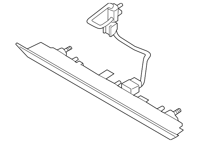 EJ7Z-13A613-A Деталь HIGH MOUNT LAMP