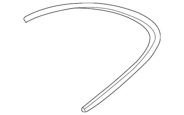 958-559-995-01-GW1 Деталь GLASS MOLDING, LEFT