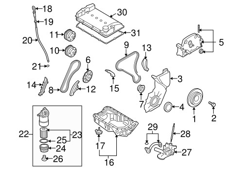 Cayenne ENGINE PARTS