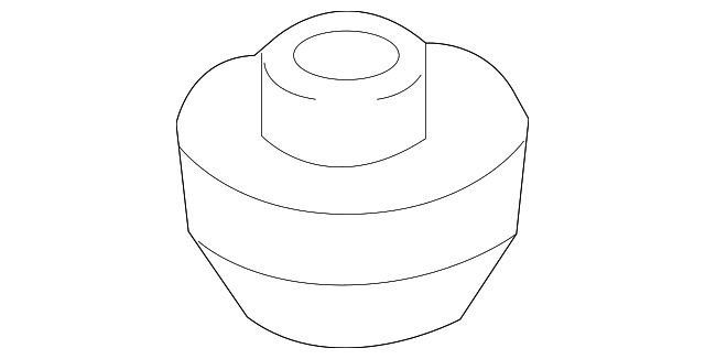 92047822 Деталь RADIATOR LOWER INSULATOR, LEFT
