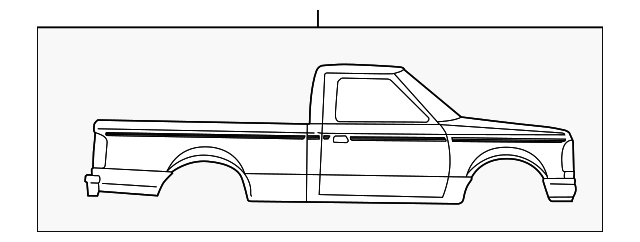 F87Z1020000EAB Деталь STRIPE TAPE, RIGHT