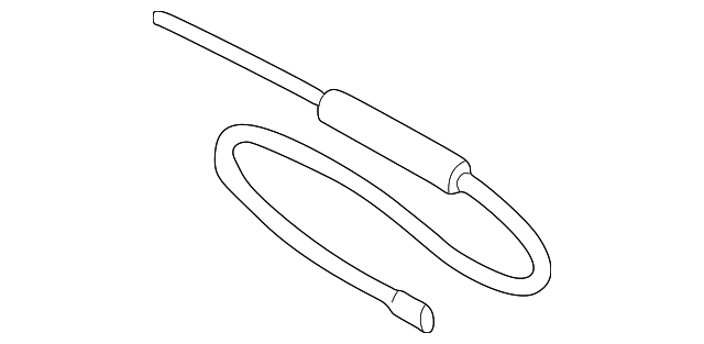 EEH100531 Деталь DRAIN TUBE, LEFT