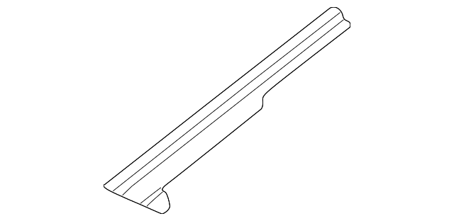 EXM100330 Деталь GUIDE RAIL, LEFT