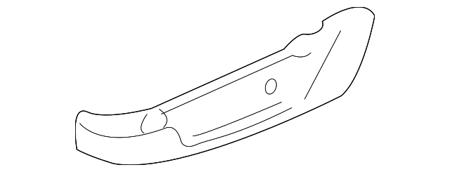 5R3Z7662186AA Деталь VALANCE PANEL, RIGHT