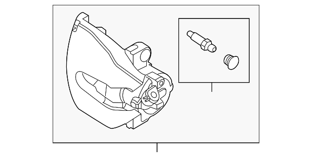 BV6Z-2B120-C CALIPER, RIGHT
