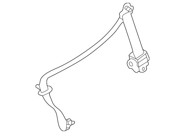 32007886 Деталь OUTER BELT ASSY, LEFT