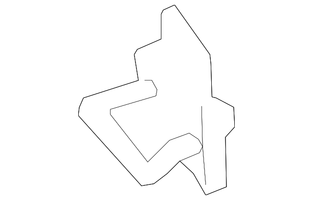 CK4Z-61264A10-A Деталь STRIKER, LEFT