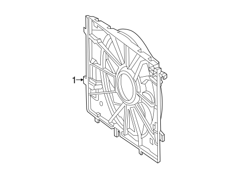Cooling Fan for 2019 Mercedes-Benz C 63 AMG® #0