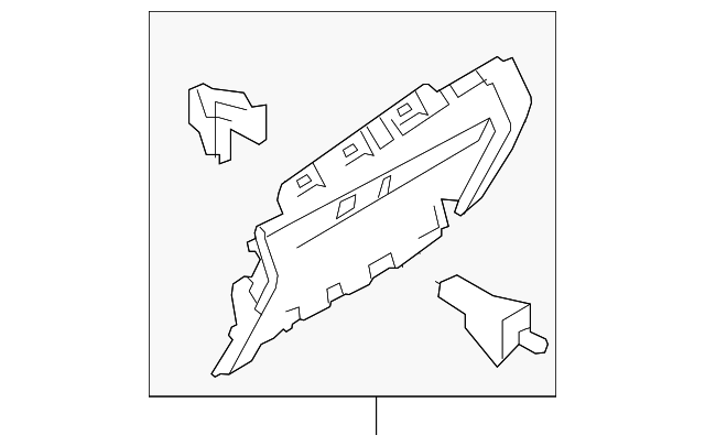 AE9Z-7404338-AA Деталь LOWER PANEL