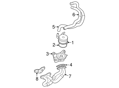 COOLING SYSTEM/OIL COOLER for 2014 Toyota Highlander #1
