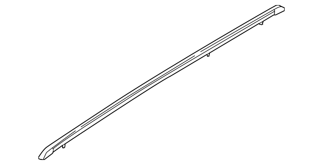 DT1Z-9955140-AA Деталь ROOF RAIL, RIGHT