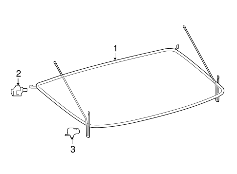 BODY/INTERIOR TRIM - REAR BODY for 2016 Toyota Prius #4