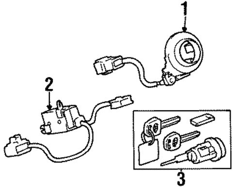 Alarm System for 1998 Toyota Avalon #0