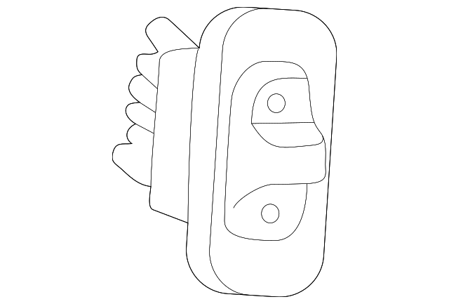 4927547 Деталь WINDOW SWITCH, RIGHT