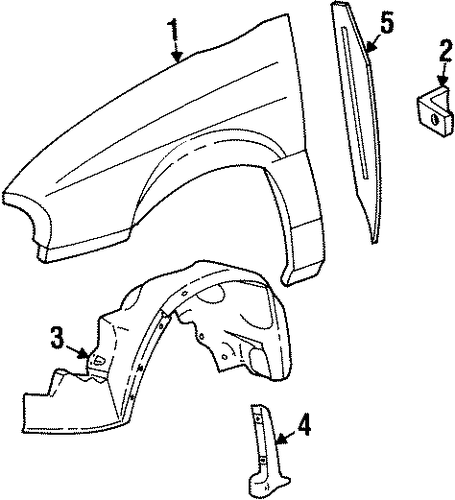 Windstar FENDER & COMPONENTS