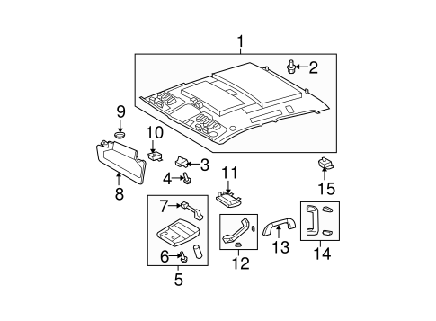 BODY/INTERIOR TRIM - CAB for 2009 Toyota Tundra #1